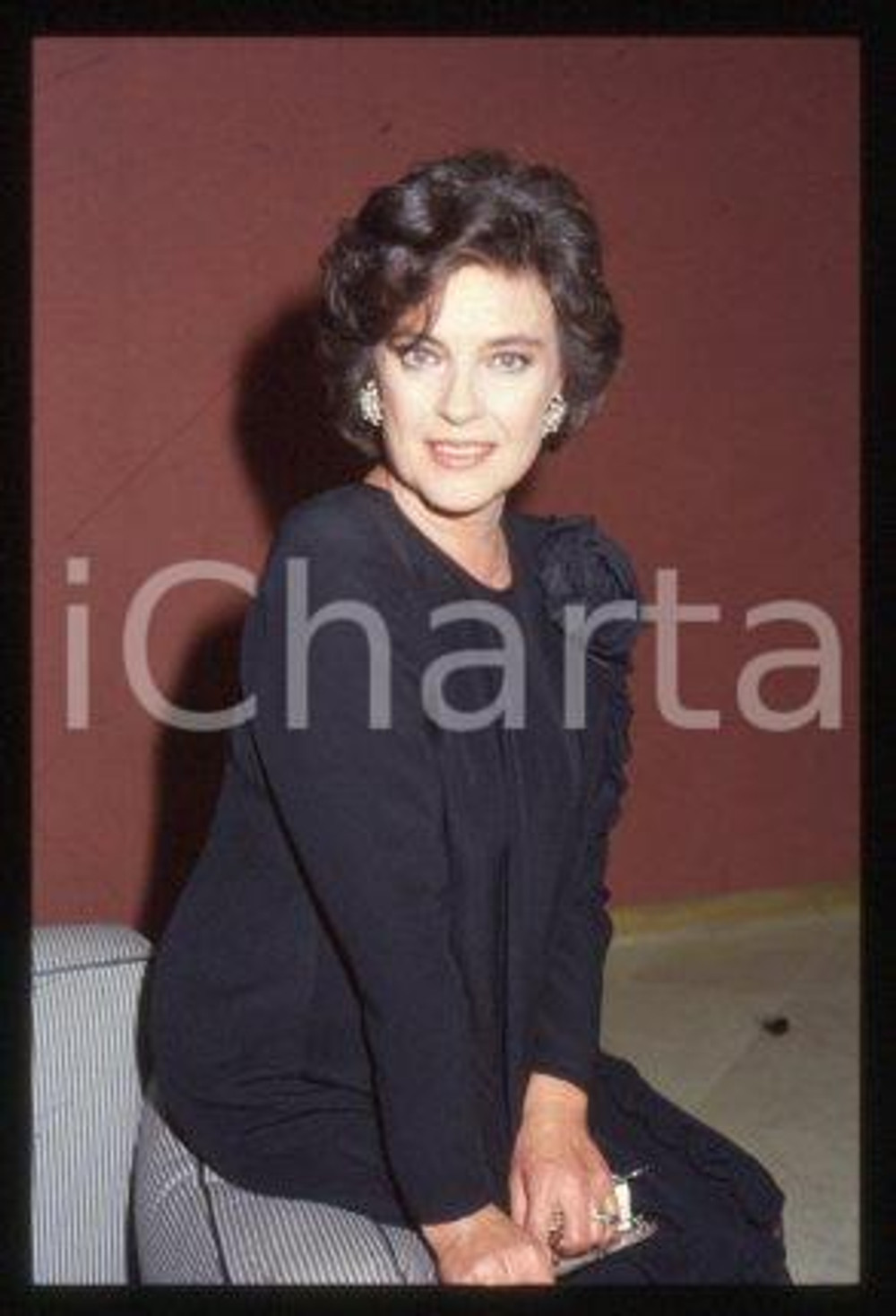 Ilaria OCCHINI SAINT VINCENT GROLLA D'ORO un'attrice 1990 *35mm vintage slide 12