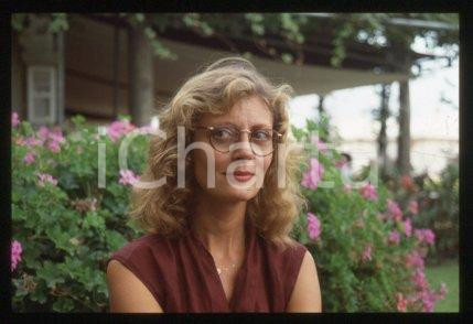 Susan SARANDON CINEMA American actor and activist 1985 ca * 35mm vintage slide 9