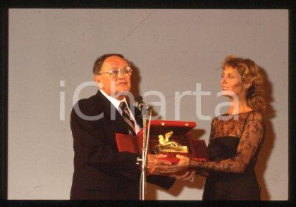 Susan SARANDON & Joseph L. MANKIEWICZ - VENICE 1987 * 35 mm vintage slide 11