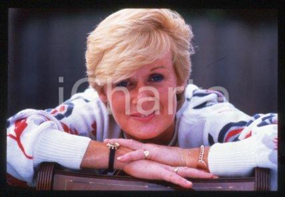 Gina CAMPBELL SPORT Water Speed record holder 1985 ca * 35 mm vintage slide 3