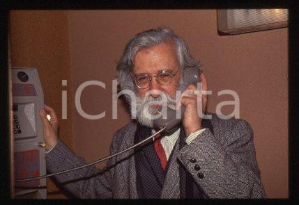 Bruno MANTURA - ROME Art historian & collector 1990 ca * 35 mm vintage slide 1