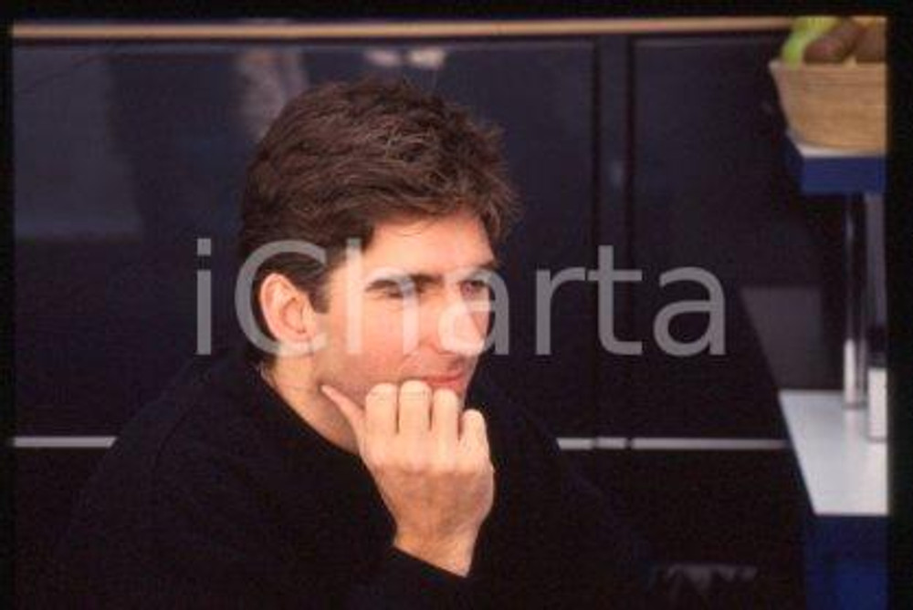 Damon HILL - FORMULA 1 Portrait of racing driver 1993 ca * 35 mm vintage slide 4