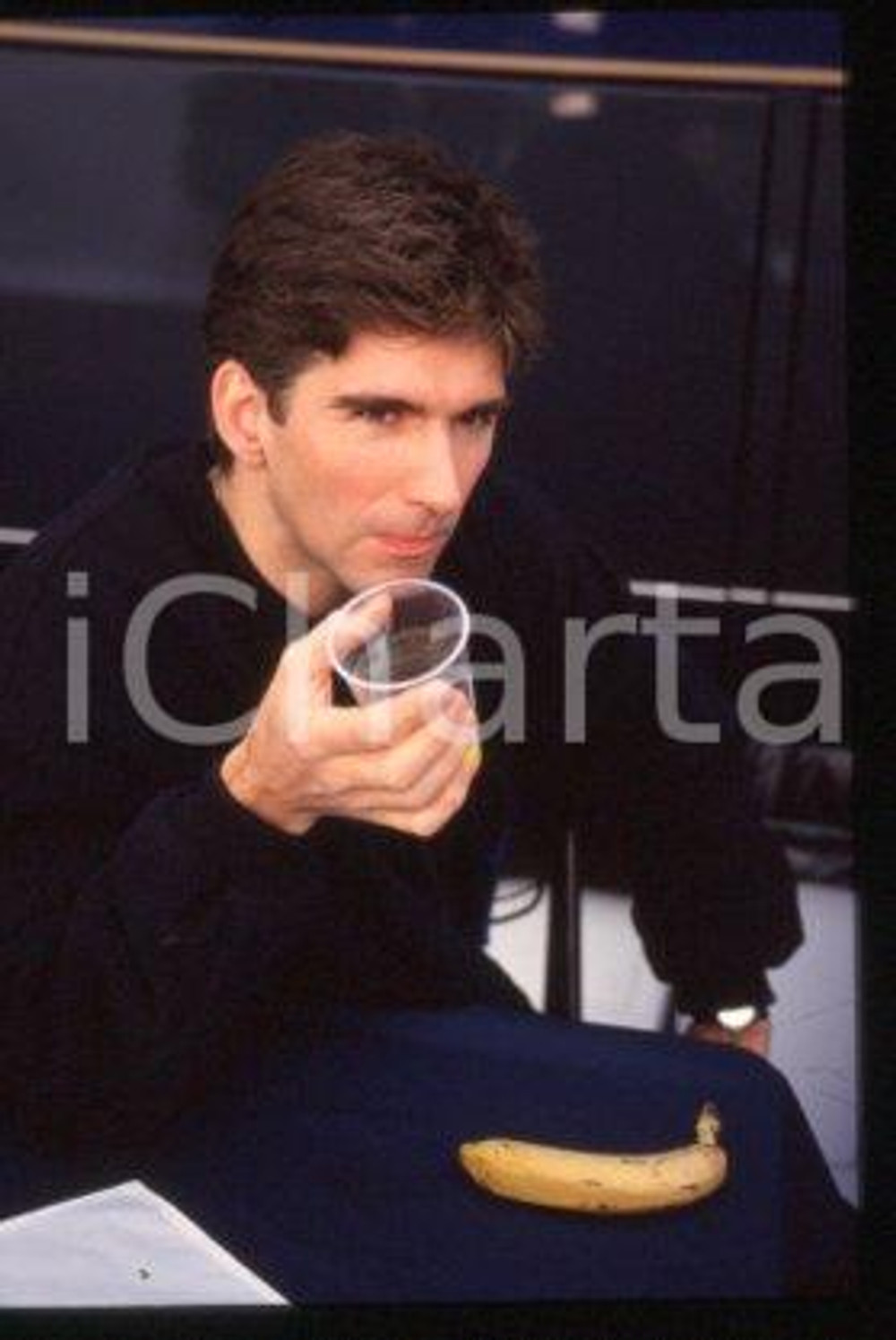 Damon HILL - FORMULA 1 Portrait of racing driver 1993 ca * 35 mm vintage slide 6