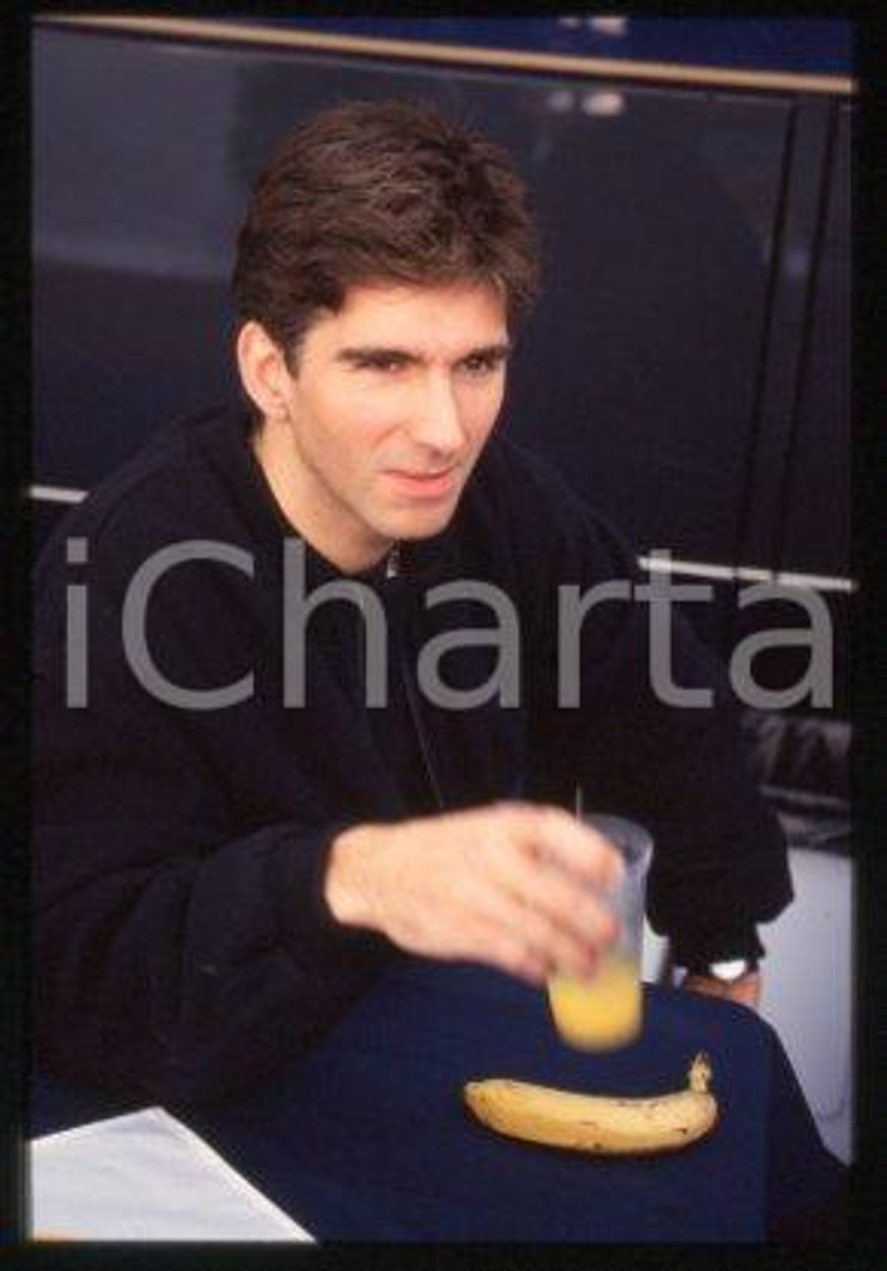 Damon HILL - FORMULA 1 Portrait of racing driver 1993 ca * 35 mm vintage slide 9