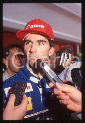 Damon HILL - GRAND PRIX FORMULA 1 Racing driver 1993 ca * 35 mm vintage slide 27