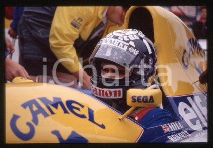 Damon HILL FORMULA1 WILLIAMS-RENAULT Racing driver 1993 * 35 mm vintage slide 32