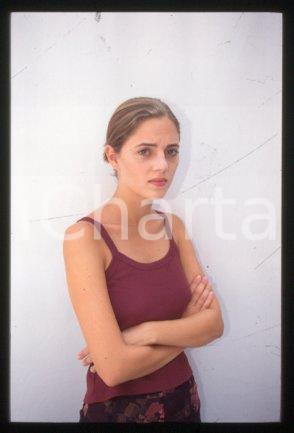 Regina ORIOLI - VENICE Actress of "Ovosodo" Portrait 1997 * 35mm vintage slide 2