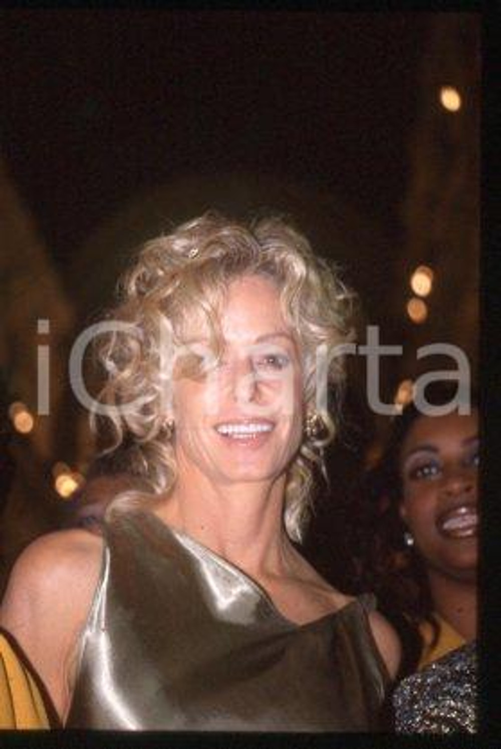 Farrah FAWCETT - MILAN American actress Portrait 1999 ca * 35 mm vintage slide 8