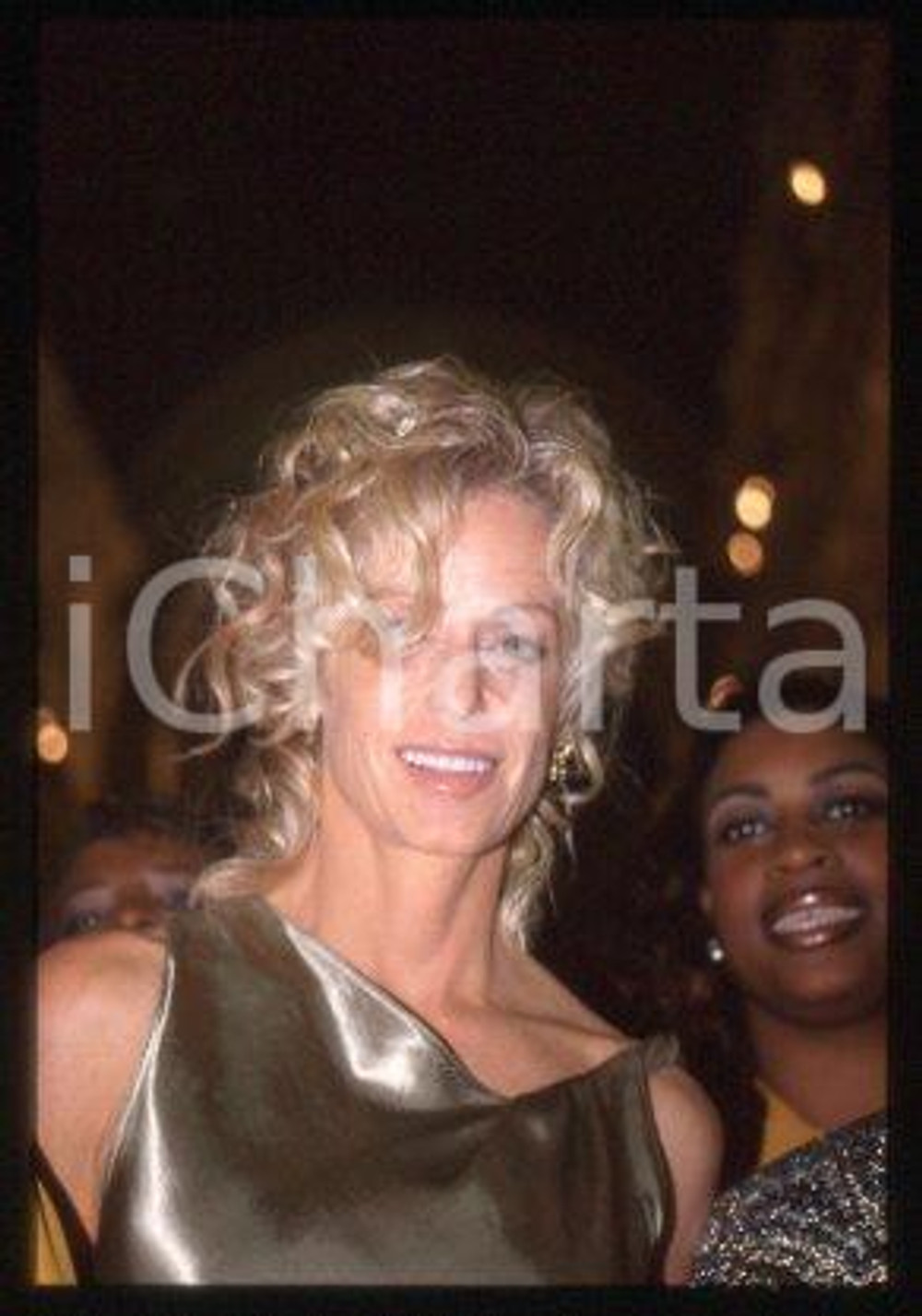 Farrah FAWCETT - MILAN American actress Portrait 1999 ca * 35 mm vintage slide 9