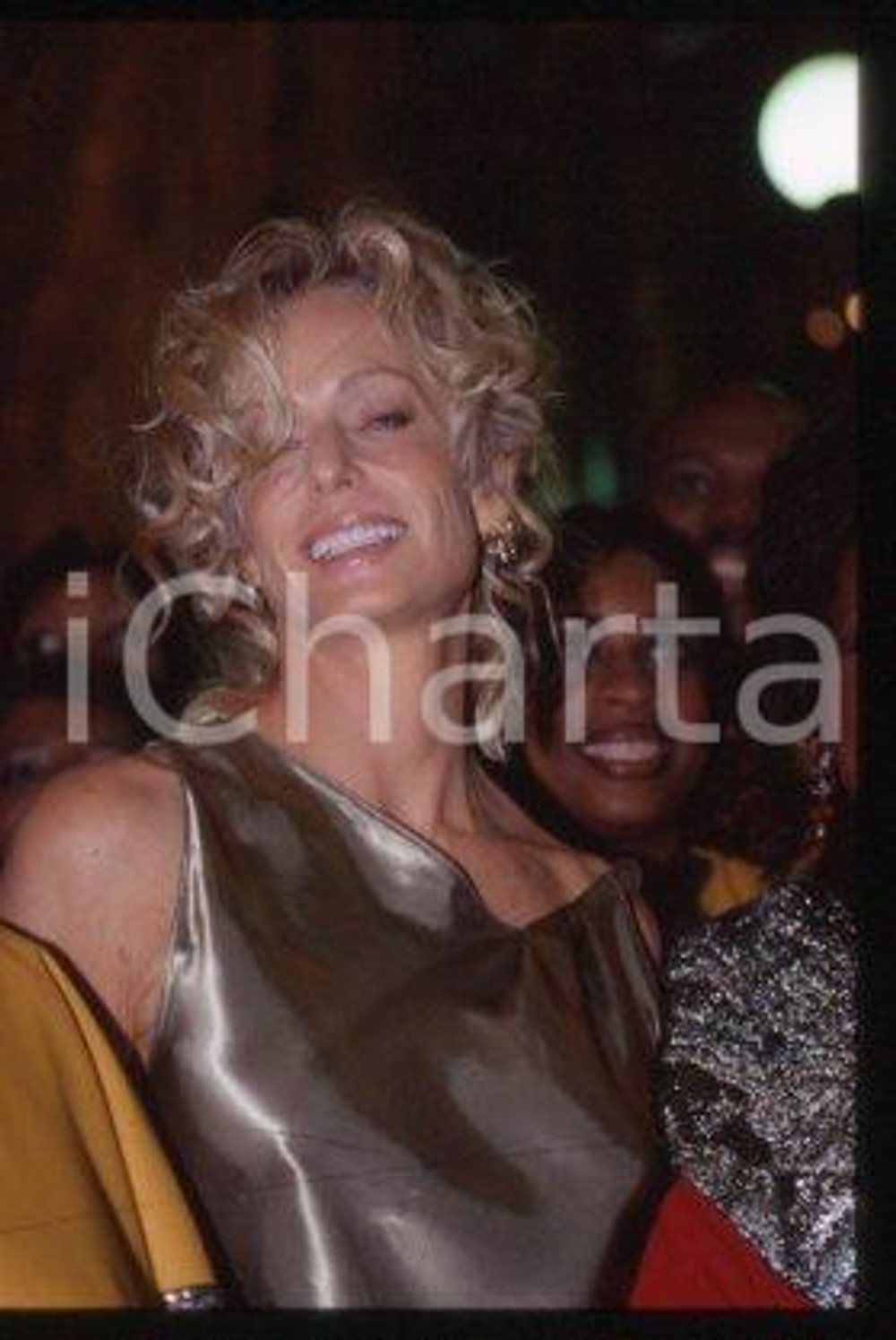 Farrah FAWCETT - MILAN American actress Portrait 1999 ca * 35mm vintage slide 19