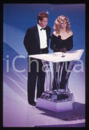 Farrah FAWCETT Ryan O'NEAL HOLLYWOOD Academy Awards 1987 * 35mm vintage slide 42