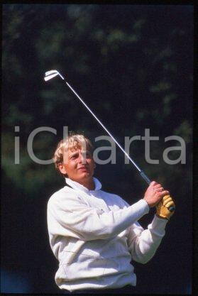 Mats LANNER - CEPSA MADRID OPEN Swedish golfer 1988 * 35 mm vintage slide 7