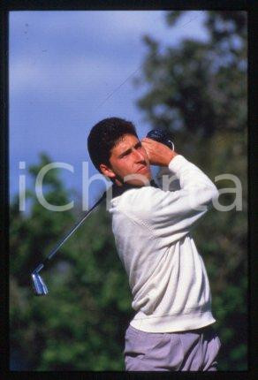 Jose Maria OLAZABAL CEPSA MADRID OPEN Spanish golfer 1988 *35mm vintage slide 11