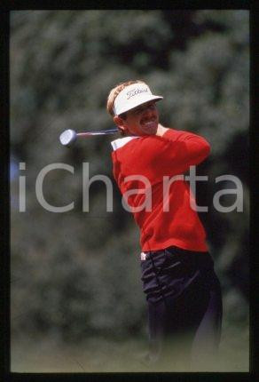 Tony JOHNSTONE CEPSA MADRID OPEN Zimbabwean golfer 1988 * 35 mm vintage slide 12