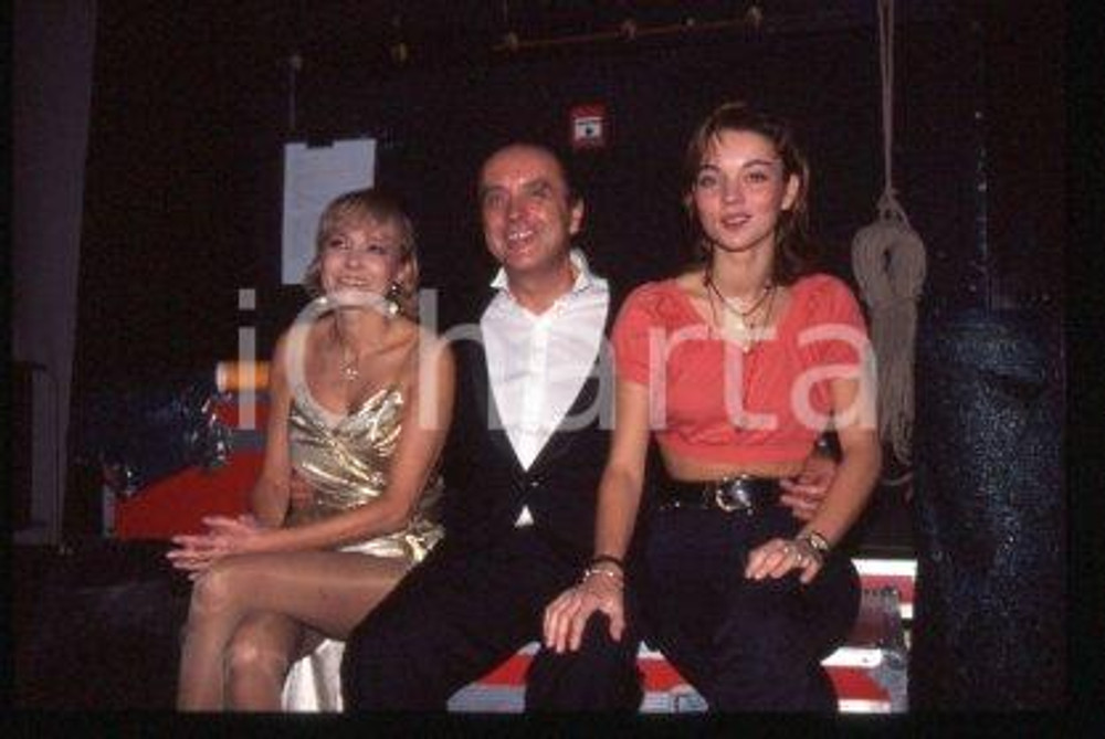 Roberto BRIVIO and wife - MILAN "Piselli freschi" 1995 * 35 mm vintage slide 11