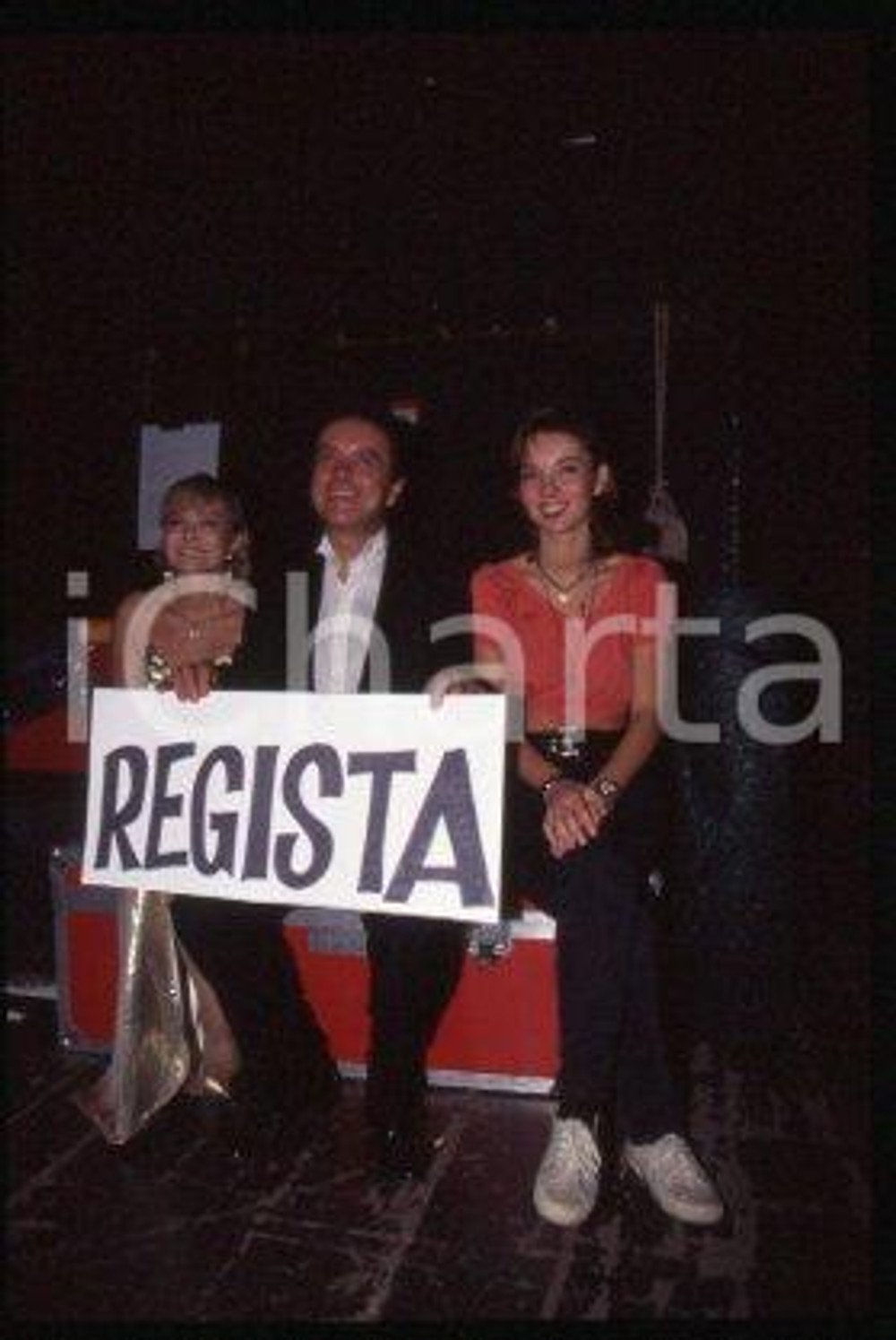 Roberto BRIVIO wife & child MILAN "Piselli freschi" 1995 * 35mm vintage slide 14