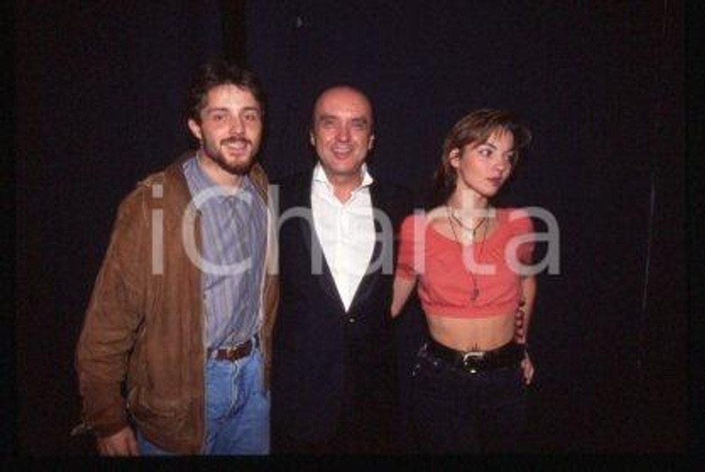 Roberto BRIVIO and children MILAN "Piselli freschi" 1995 * 35mm vintage slide 15