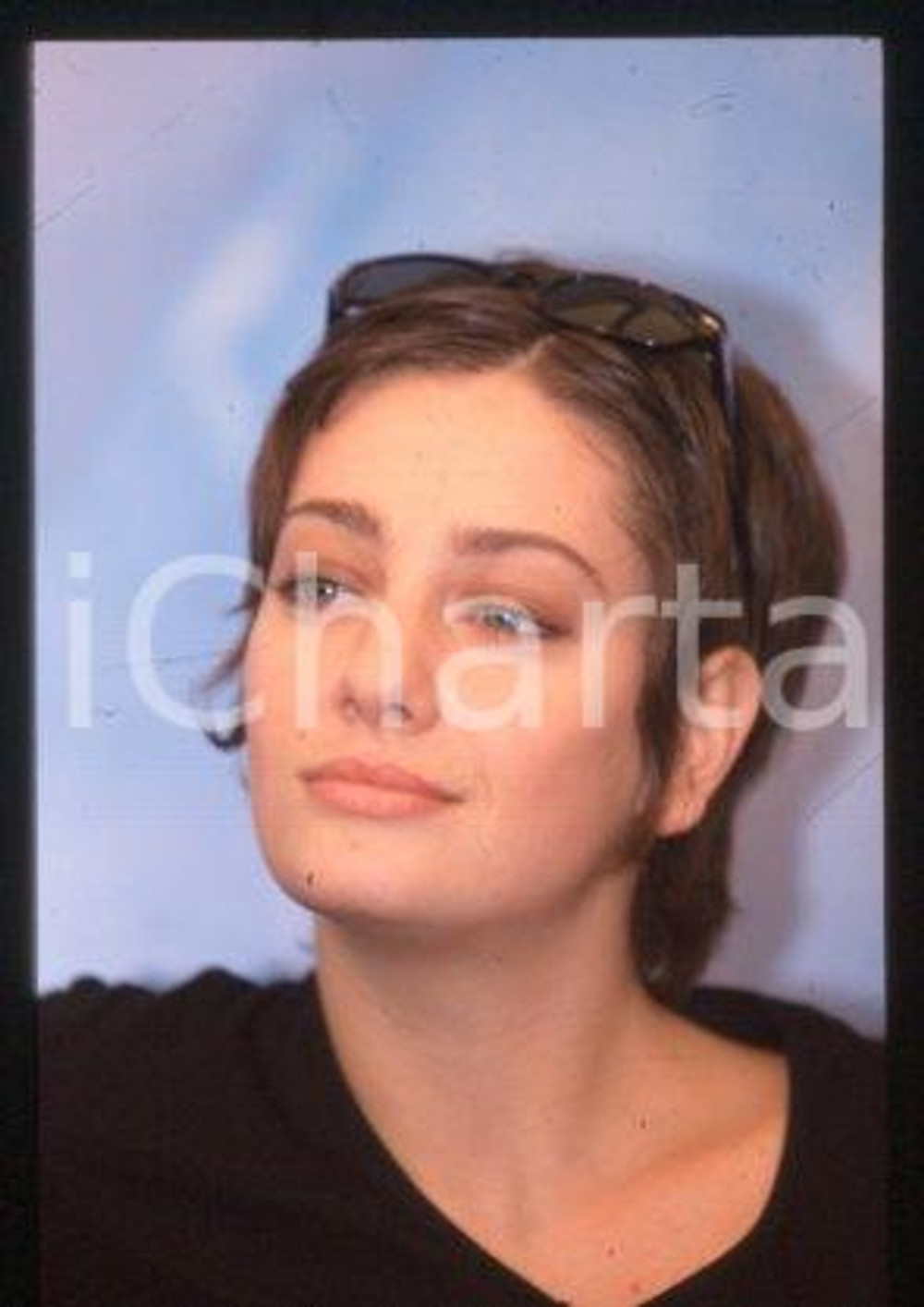 Giovanna MEZZOGIORNO - CINEMA Italian actress 1999 ca * 35 mm vintage slide 2