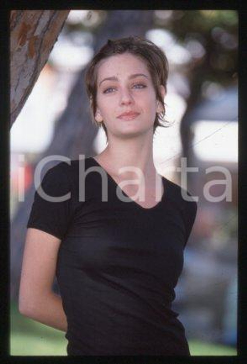 Giovanna MEZZOGIORNO - CINEMA Italian actress 1999 ca * 35 mm vintage slide 10