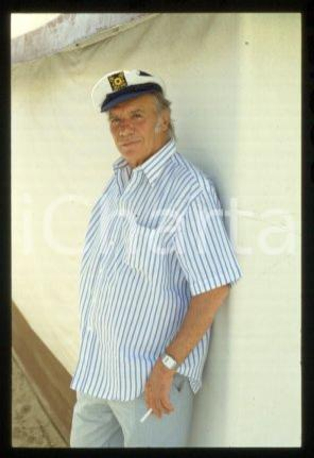 Paco RABAL - VENICE Spanish actor & director 1985 ca * 35 mm vintage slide 1