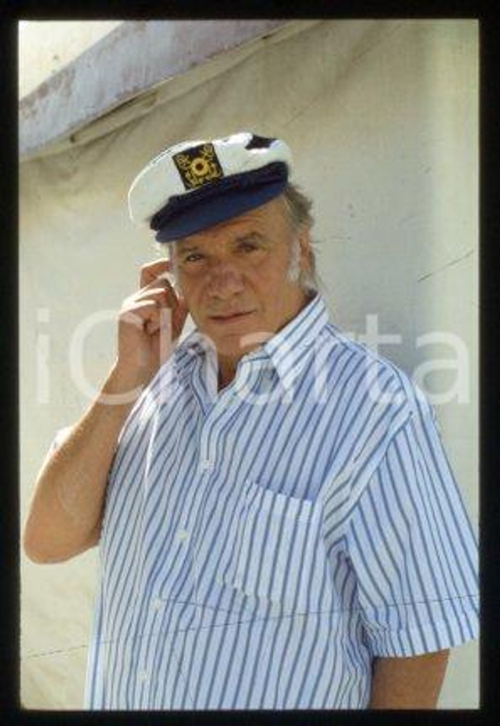 Paco RABAL - VENICE Spanish actor & director 1985 ca * 35 mm vintage slide 3