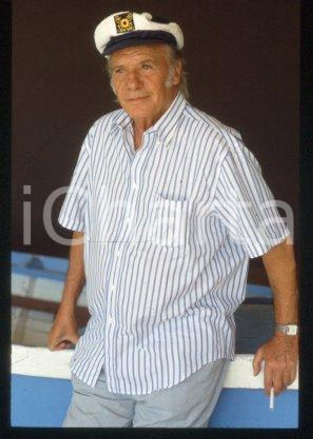 Paco RABAL - VENICE Spanish actor & director 1985 ca * 35 mm vintage slide 4