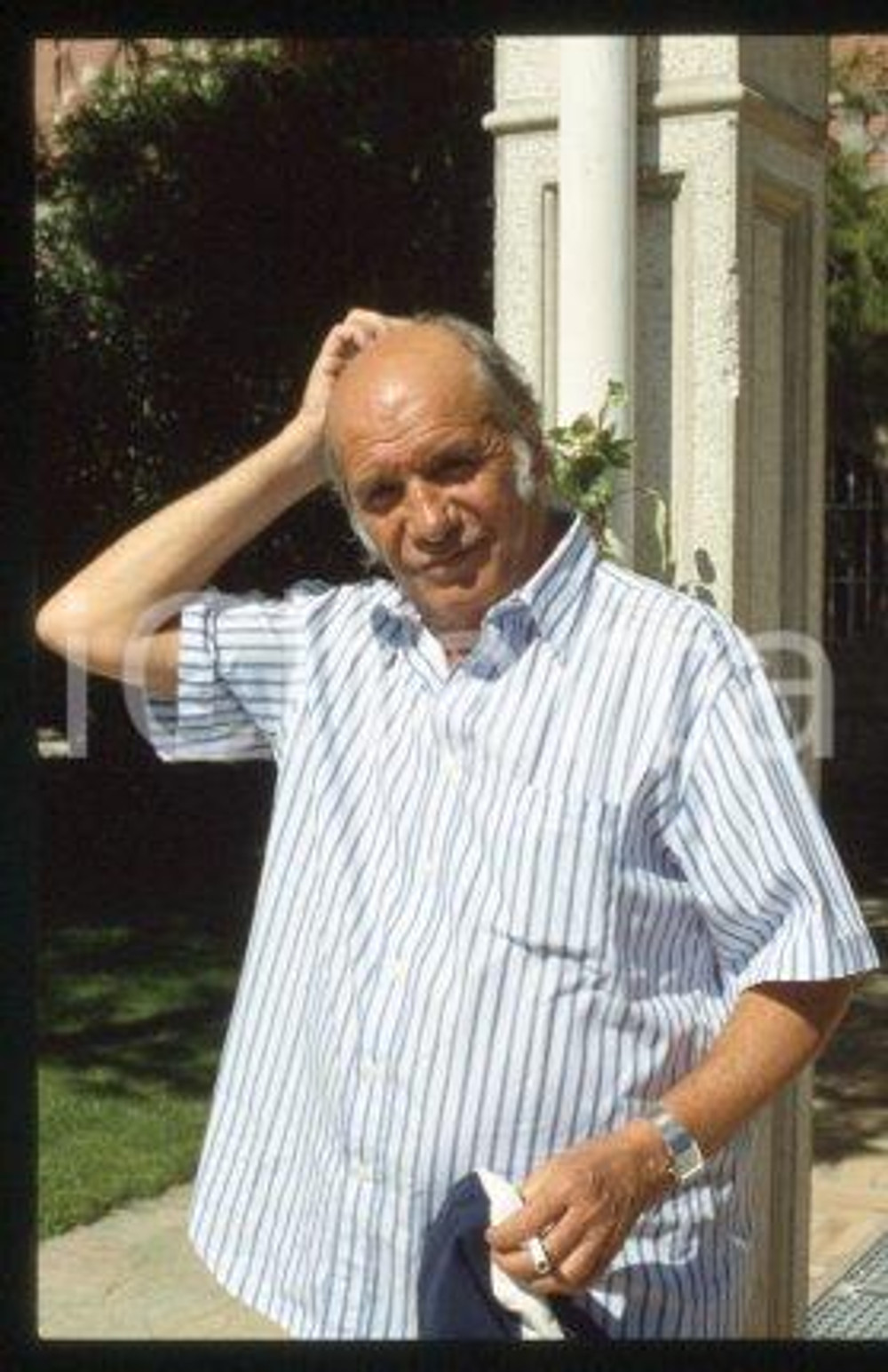 Paco RABAL - VENICE Spanish actor & director 1985 ca * 35 mm vintage slide 9