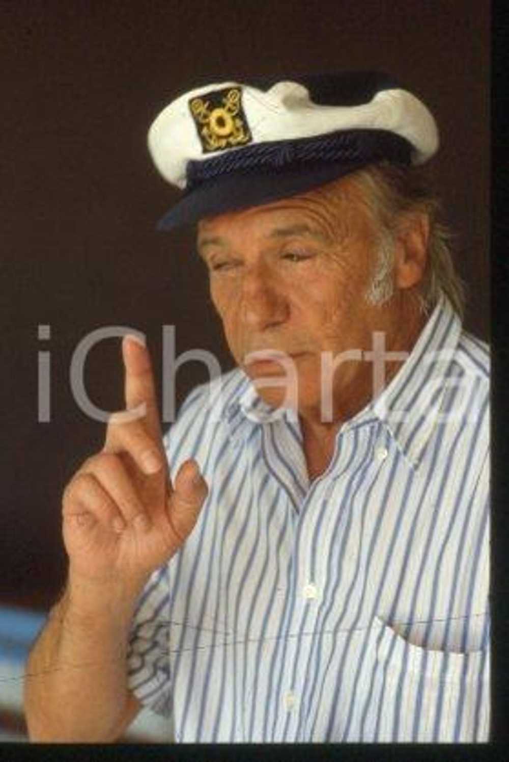 Paco RABAL - VENICE Spanish actor & director 1985 ca * 35 mm vintage slide 11