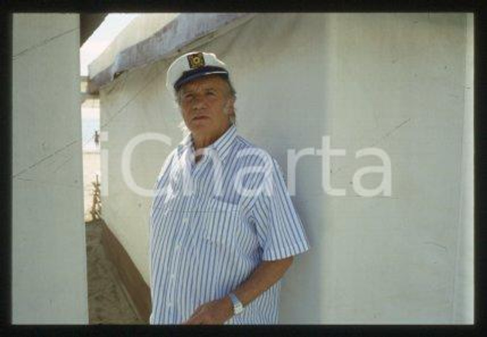 Paco RABAL - VENICE Spanish actor & director 1985 ca * 35 mm vintage slide 12