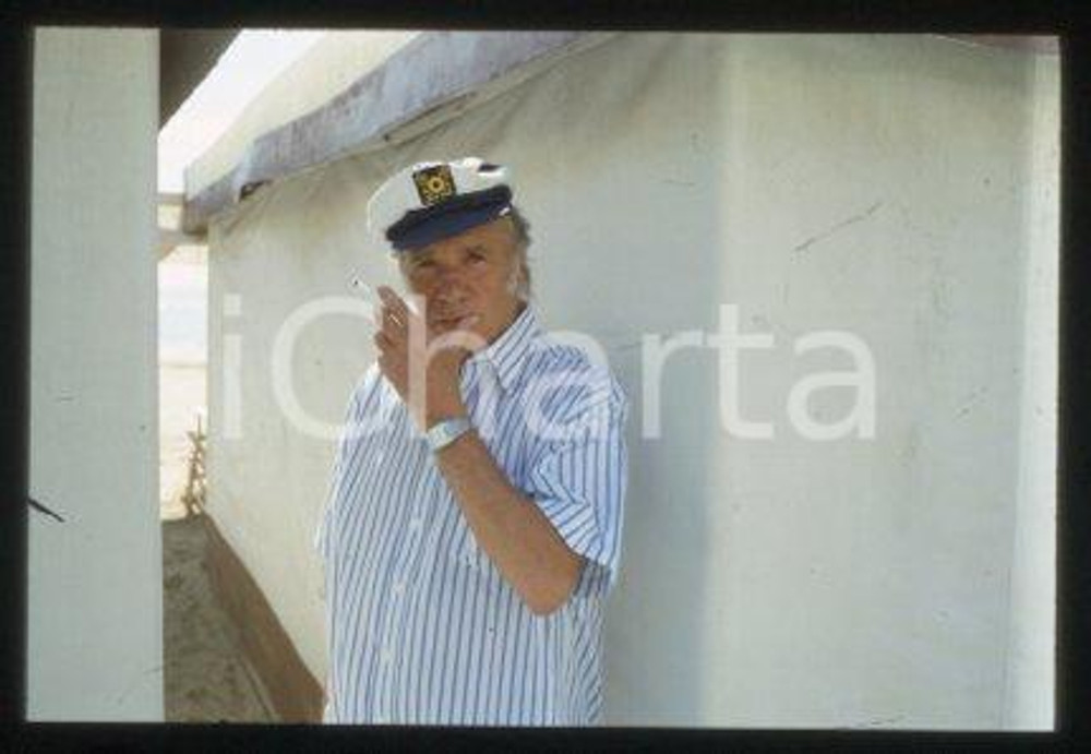 Paco RABAL - VENICE Spanish actor & director 1985 ca * 35 mm vintage slide 15
