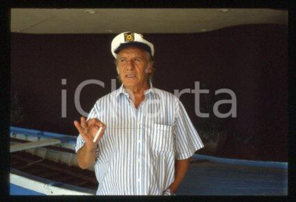 Paco RABAL - VENICE Spanish actor & director 1985 ca * 35 mm vintage slide 16