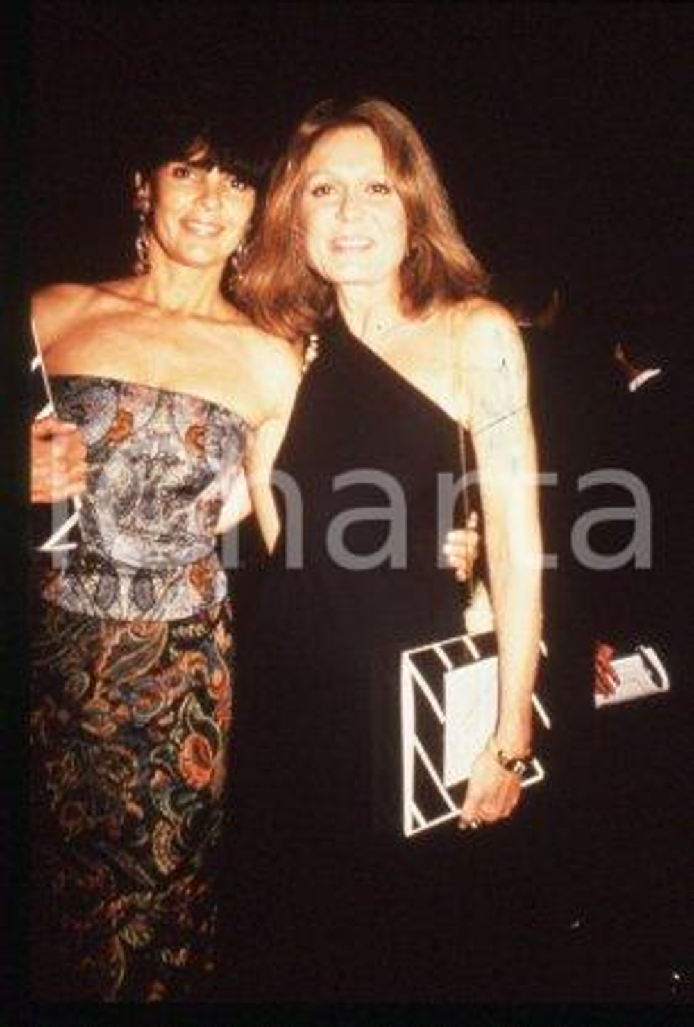 Ali MacGRAW & Gloria STEINEM NEW YORK Waldorf Hotel 1989 * 35mm vintage slide 14