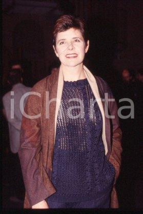 Pamela VILLORESI - ITALY Theatre actress Portrait 2000 ca * 35mm vintage slide 3