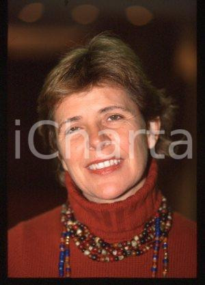 Pamela VILLORESI - ITALY Theatre actress Portrait 2000 ca * 35mm vintage slide 6