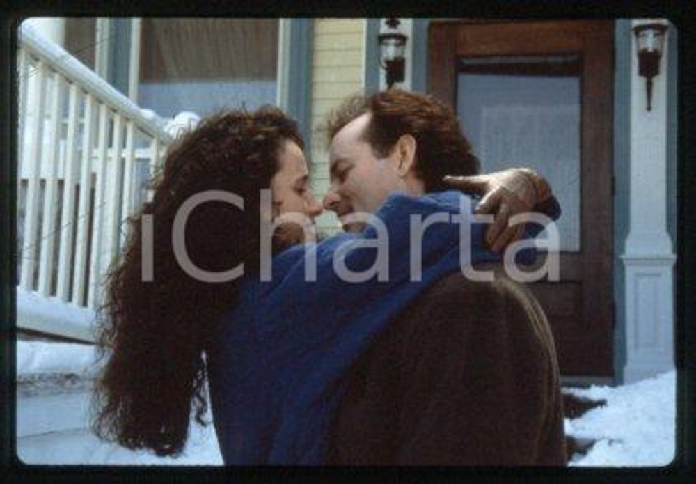 Bill MURRAY Andie MacDOWELL - CINEMA "GROUNDHOG DAY" 1993 * 35mm vintage slide 4