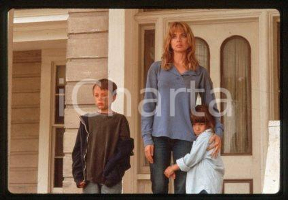 Rosanna ARQUETTE Kieran CULKIN CINEMA NOWHERE TO RUN 1993 * 35mm vintage slide 1