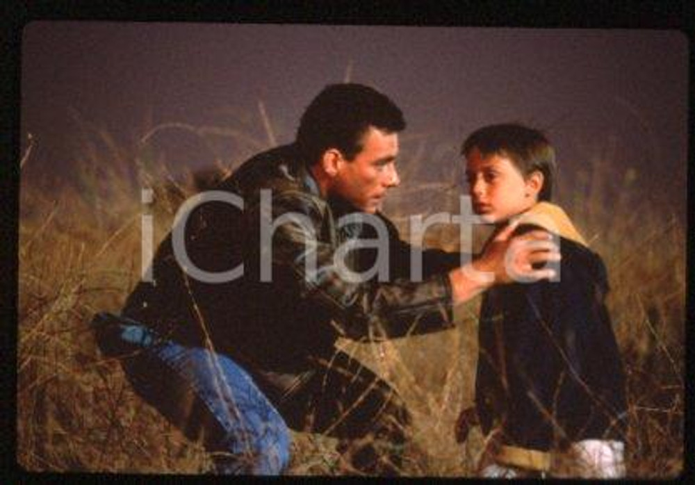 Jean-Claude VAN DAMME - CINEMA "NOWHERE TO RUN" 1993 * 35 mm vintage slide 2