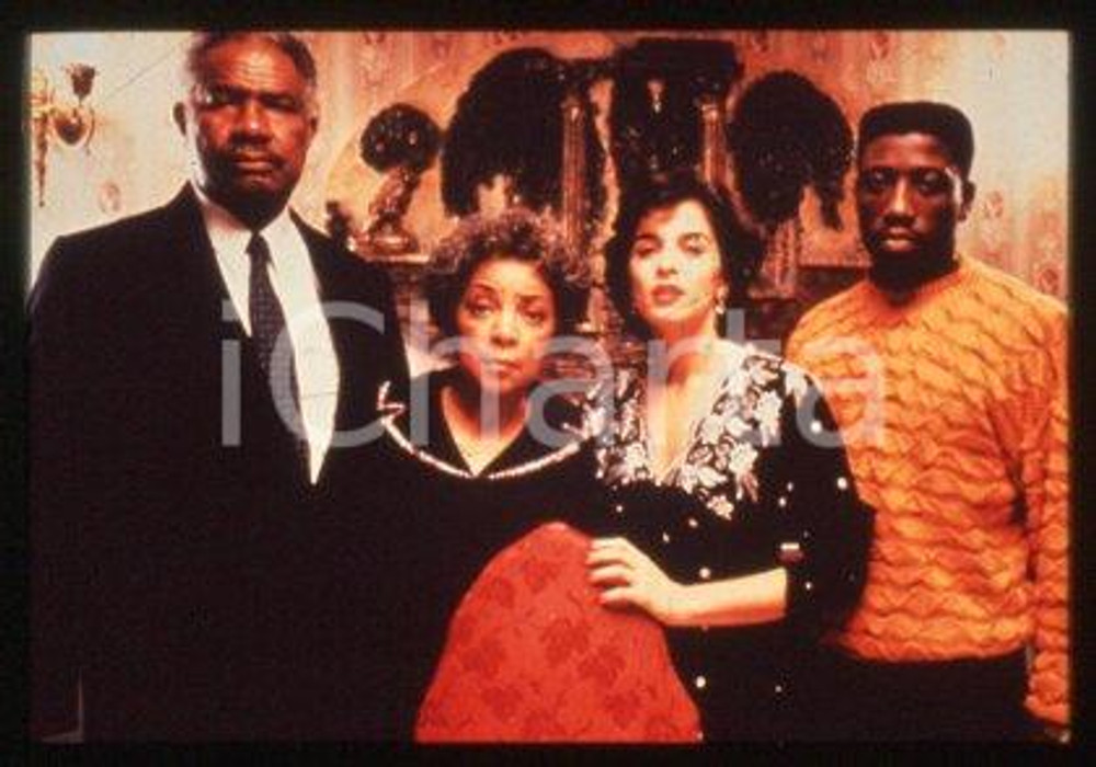 Ossie DAVIS & Ruby DEE - CINEMA "JUNGLE FEVER" 1991 * 35mm vintage slide 1
