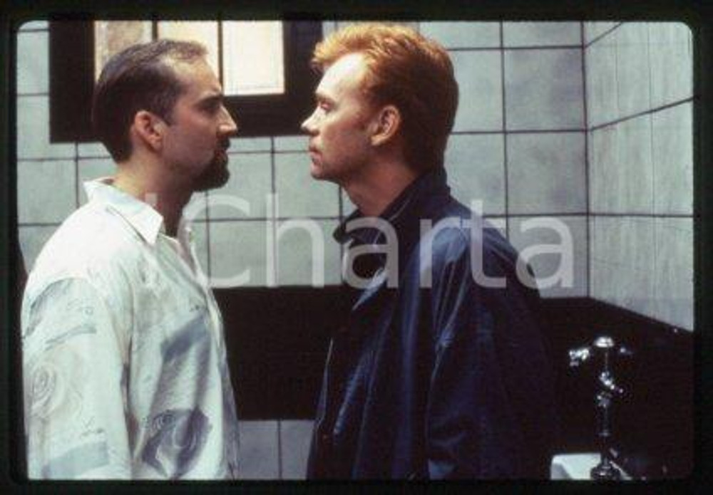 Nicolas CAGE David CARUSO - CINEMA "KISS OF DEATH" 1995 * 35 mm vintage slide 1