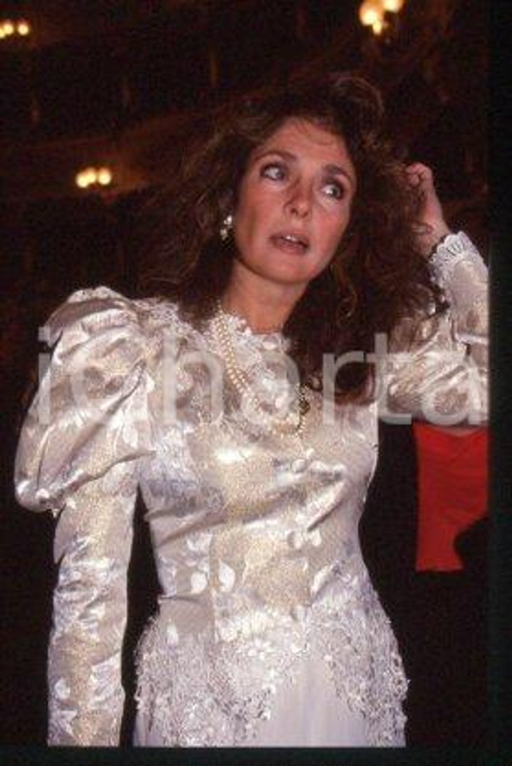 Jennifer O'NEILL - CINEMA Costume of an actress 1985 ca * 35 mm vintage slide 2