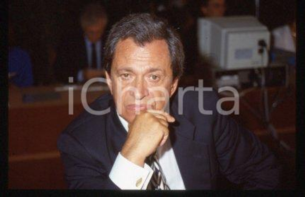 Alberto ONGARO - ITALIA Ritratto dello scrittore 1986 ca * 35 mm vintage slide 5