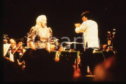 Seiji OZAWA - MUSIC Japanese conductor & orchestra 1994ca * 35mm vintage slide 1