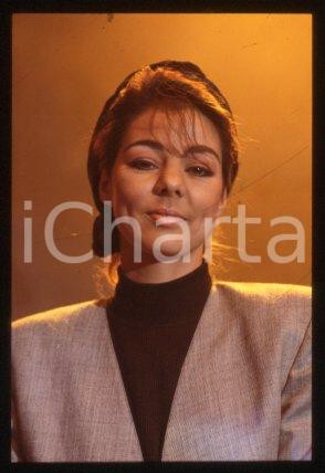 SANDRA Ann LAUER - MUSIC Franco-German pop singer 1988 ca * 35mm vintage slide 6