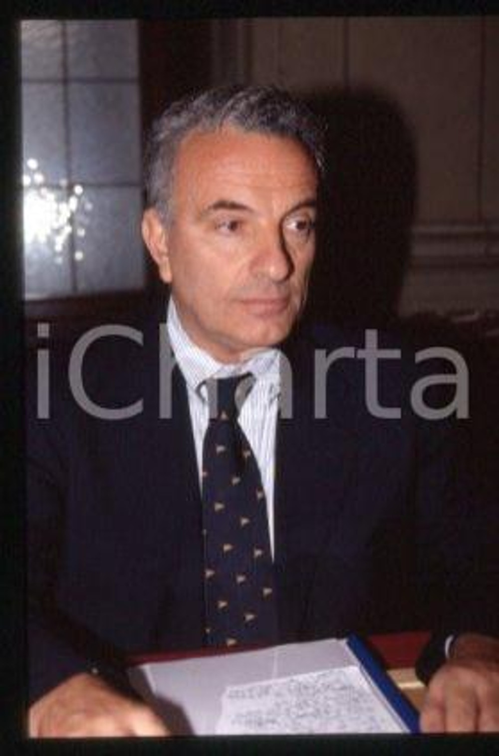 Francesco Ricci BITTI MILAN Sports administrator 1997 ca * 35 mm vintage slide 4