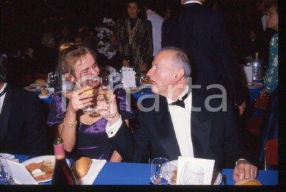 Gilles JACOB and Sandrine BONNAIRE - CINEMA 1992 ca * 35 mm vintage slide 11