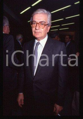 Mariano Rubio JIMENEZ MILAN Bank of Spain Governor 1990 ca *35mm vintage slide 7