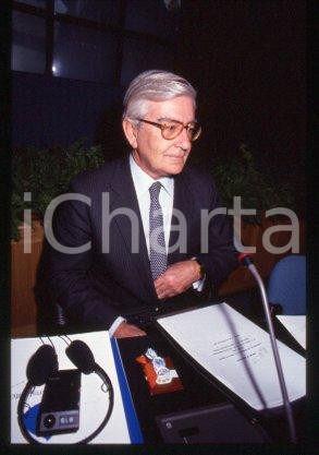 Mariano Rubio JIMENEZ MILAN Bank of Spain Governor 1990 ca *35mm vintage slide 8