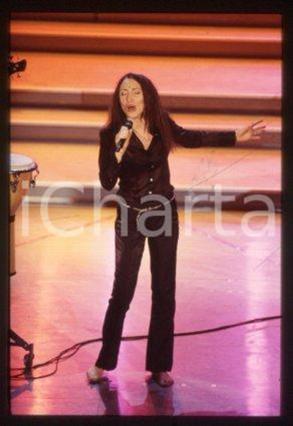 Marina REI - SANREMO Singer Al di là di questi anni 1996 * 35 mm vintage slide 2