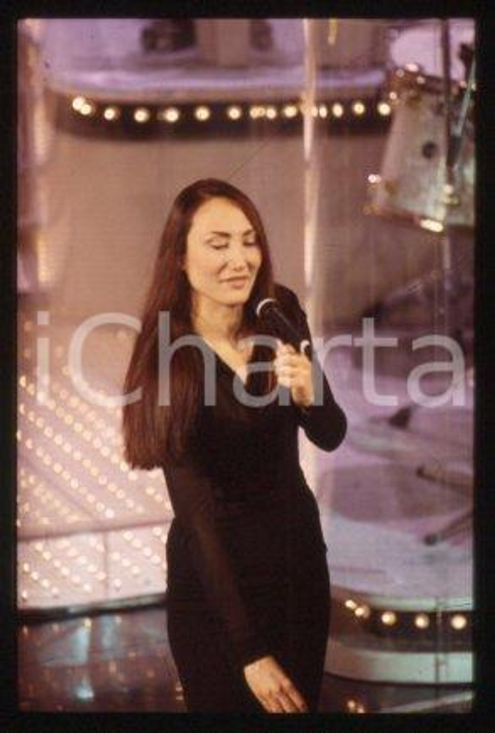 Marina REI - SANREMO Singer Al di là di questi anni 1996 * 35 mm vintage slide 3