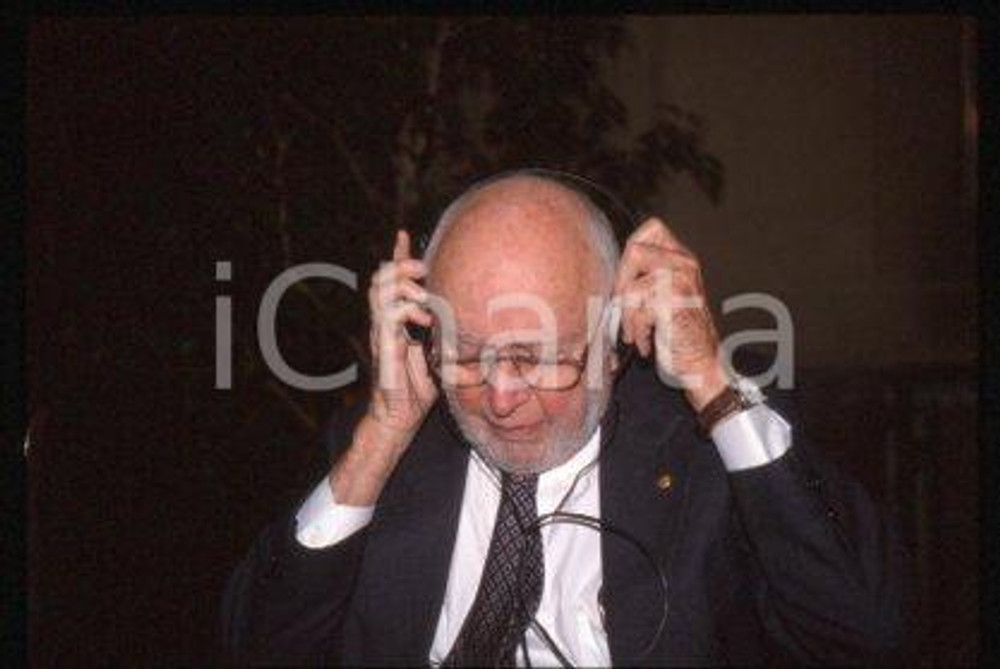 Douglass NORTH - ECONOMICS Nobel Prize winner 1999 * 35 mm vintage slide 20
